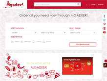 Tablet Screenshot of mgadeer.com